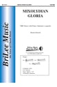 Mixolydian Gloria TBB choral sheet music cover